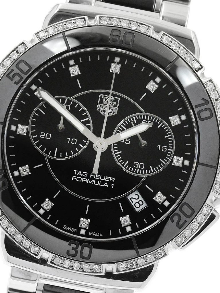 Tag Heuer Formula 1 Cah1212 Lady Diamond Chronograph Quartz Ladies Watch960565